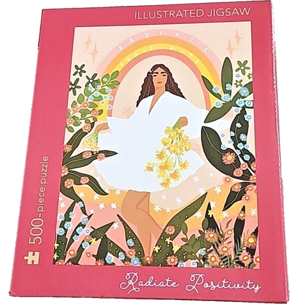 Radiate Positivity Illustrated Jigsaw Puzzle - Picture 8 of 8